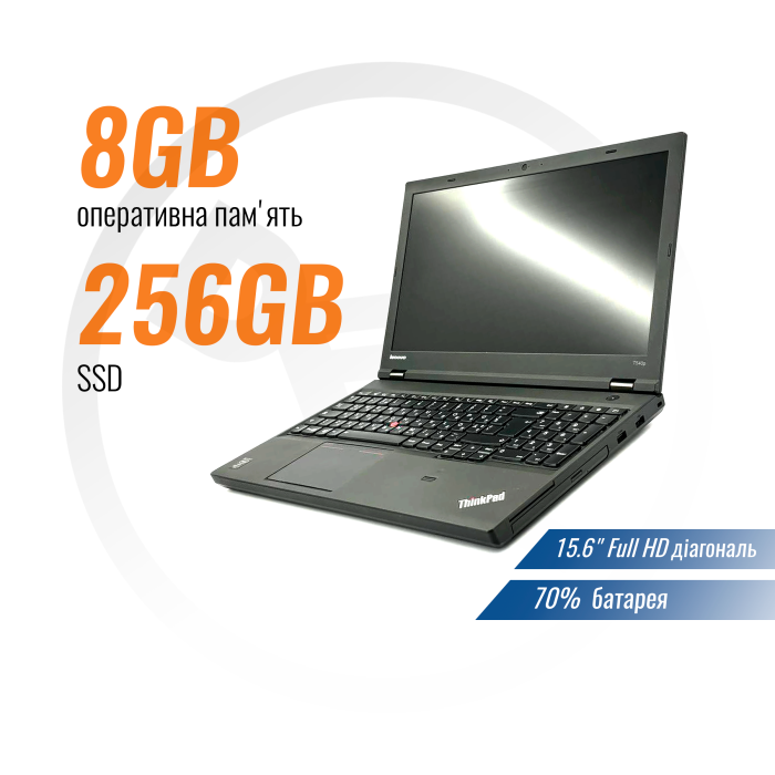 Ноутбук Lenovo ThinkPad T540p (i7-4600M/ 8 GB/ 256 GB) б/в Ноутбук Lenovo ThinkPad T540p (i7-4600M/ 8 GB/ 256 GB) б/в