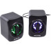 Колонки компьютерні 2.0 Maxxter CSP-005 RGB (чорні)