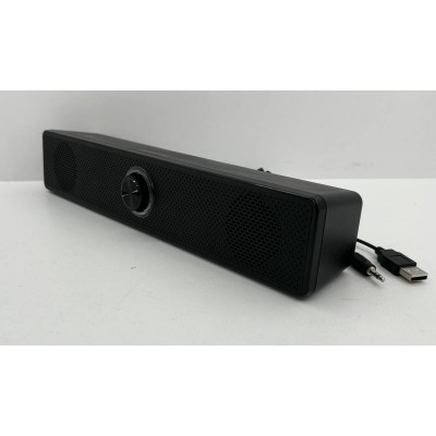 Колонки компьютерні Defender Z2 6W саундбар, 2 динаміка, підсвітка (чорні)