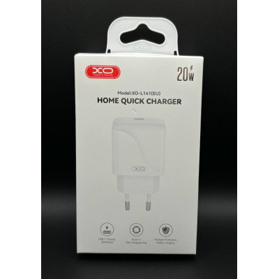 Мережевий адаптер USB-C XO L141 PD20W (Білий)