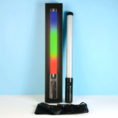 Портативна Led лампа B1 RGB Light Stick 50 cm з пультом / Ra72+