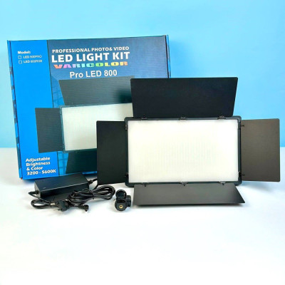 Професійне відеосвітло Light Kit Varicolor Pro LED 800Plus (3200-5600K) 29см