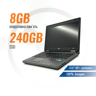 Ноутбук HP ProBook 6570b (i5-3320M/ 8 GB/ 240 GB) б/в