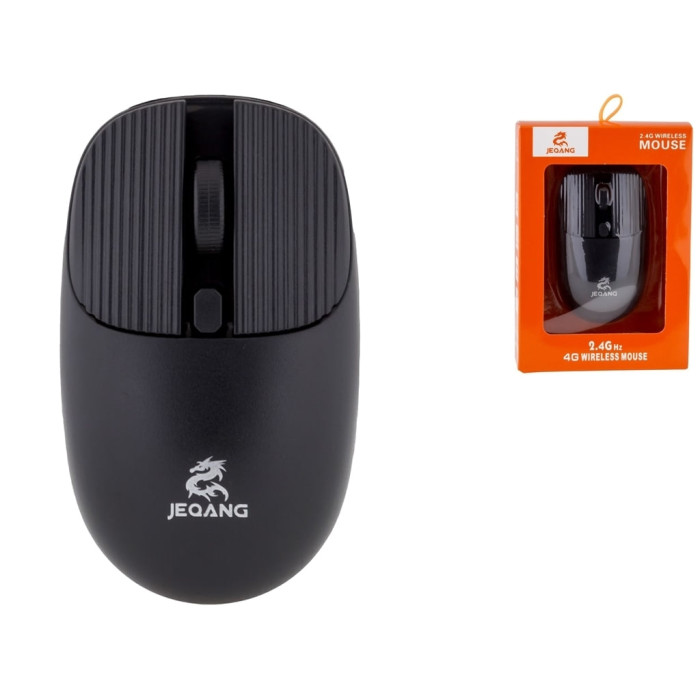 Бездротова Миша JEQANG JW-219 4G (Чорний) Бездротова Миша JEQANG JW-219 4G (Чорний)