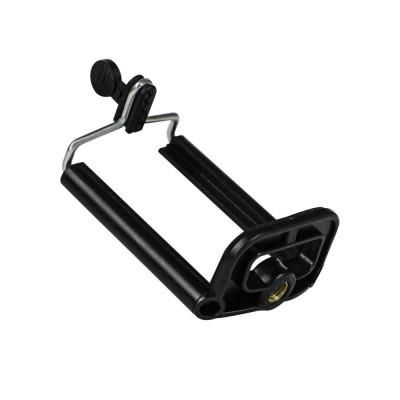 Затискач для телефону на штатив (Чорний)																				