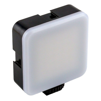 Cтудійна LED лампа PY-49 на Прищіпці з Мікрофоном (Чорний)																				