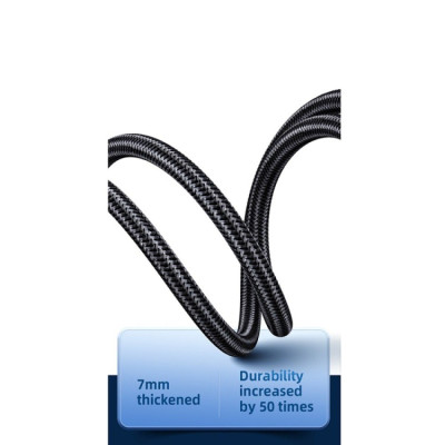 Кабель Usams US-SJ530 U74 4K HD DP to HDMI 2m (Чорний)