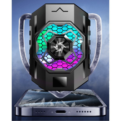 Охолоджувач затискач Remax RT-F9 Regular Version (Чорний)