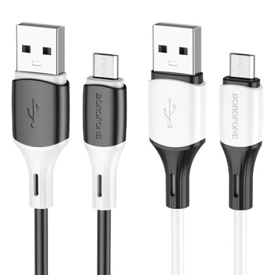 Кабель Micro Borofone BX79 1m (Чорний)