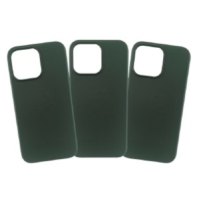Накладка Leather Case with MagSafe iPhone 16 Pro Green
