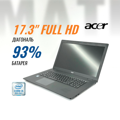 Ноутбук Acer TravelMate P278 (i5-6200U/ 8 GB/ 120 GB + 500 GB HDD) б/в