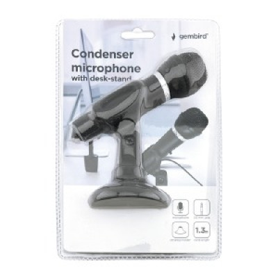 Мікрофон компютерний 3.5 настільний Gembird MIC-D-04 1,3м
