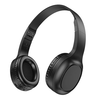 Навушники Bluetooth Hoco W46 BT5.3/AUX/mic/200mAh чорний