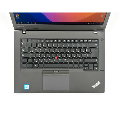 Ноутбук Lenovo ThinkPad L470 14" Intel Core i5 2.7 GHz 8GB DDR4 120 GB SSD + ОС Windows 10 + АКБ + ЗП Б/В