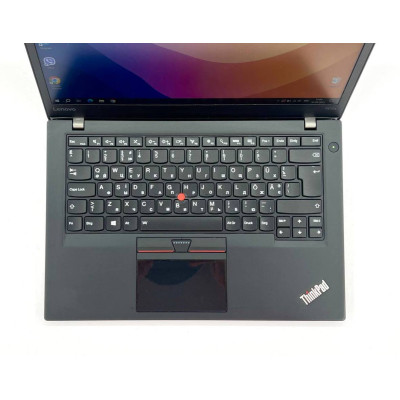 Ноутбук Lenovo ThinkPad T470s 14" Intel Core i5 3.3 GHz 8GB DDR4 128 GB SSD + ОС Windows 10 + АКБ + ЗП Б/В