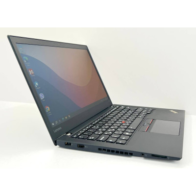 Ноутбук Lenovo ThinkPad T470s 14" Intel Core i5 3.3 GHz 8GB DDR4 128 GB SSD + ОС Windows 10 + АКБ + ЗП Б/В