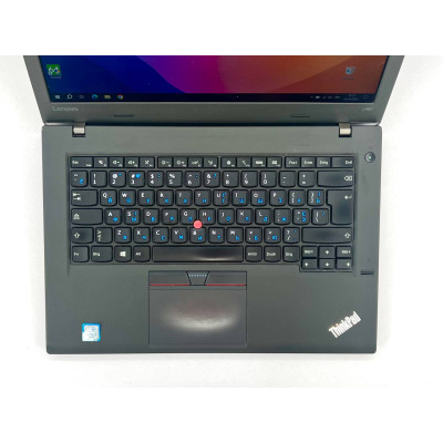 Ноутбук Lenovo ThinkPad L460 14" Intel Core i5 2.8 GHz 8GB DDR3 120 GB SSD + ОС Windows 10 + АКБ + ЗП Б/В