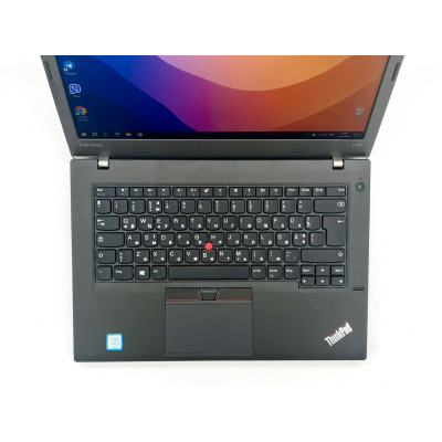 Ноутбук Lenovo ThinkPad L470 14" Intel Core i5 2.7 GHz 8GB DDR4 120 GB SSD + ОС Windows 10 + АКБ + ЗП Б/В