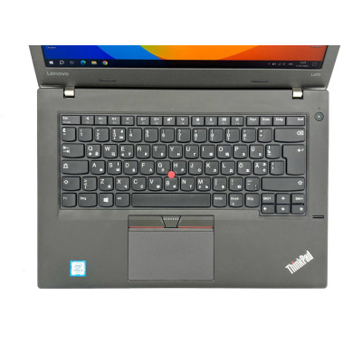 Ноутбук Lenovo ThinkPad L470 14" Intel Core i5 2.7 GHz 8GB DDR4 240 GB SSD + ОС Windows 10 + АКБ + ЗП Б/В