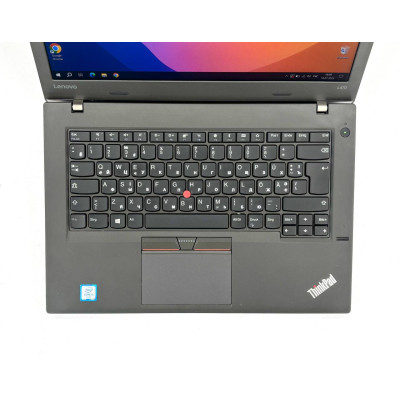 Ноутбук Lenovo ThinkPad L470 14" Intel Core i5 2.3 GHz 8GB DDR4 240 GB SSD + ОС Windows 10 + АКБ + ЗП Б/В
