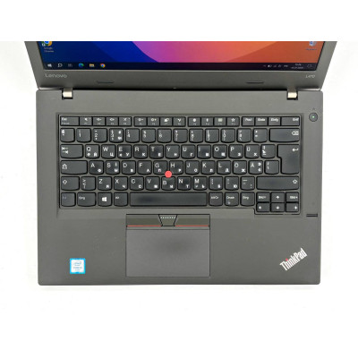 Ноутбук Lenovo ThinkPad L470 14" Intel Core i5 2.7 GHz 8GB DDR4 120 GB SSD + ОС Windows 10 + АКБ + ЗП Б/В