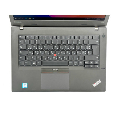 Ноутбук Lenovo ThinkPad L470 14" Intel Core i5 2.7 GHz 8GB DDR4 240 GB SSD + ОС Windows 10 + АКБ + ЗП Б/В