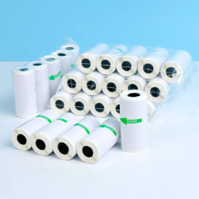 Самоклеючий термопапер для дитячого фотика та принтера 57mm (5шт.)