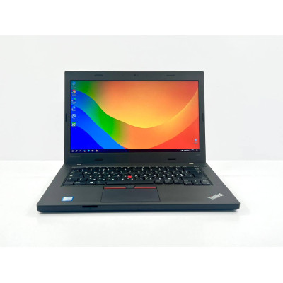Ноутбук Lenovo ThinkPad L470 14" Intel Core i5 2.7 GHz 8GB DDR4 256 GB SSD + ОС Windows 10 + АКБ + ЗП Б/В