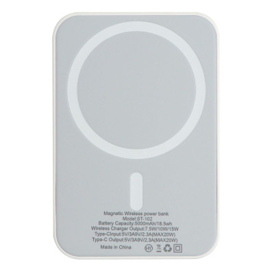 Power Bank Apple MagSafe Battery Pack 5000mAh Type-C (Білий)
