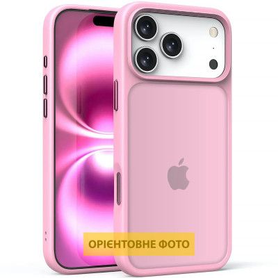 TPU Metal Buttons  iPhone 17 Pro Max (Рожевий)