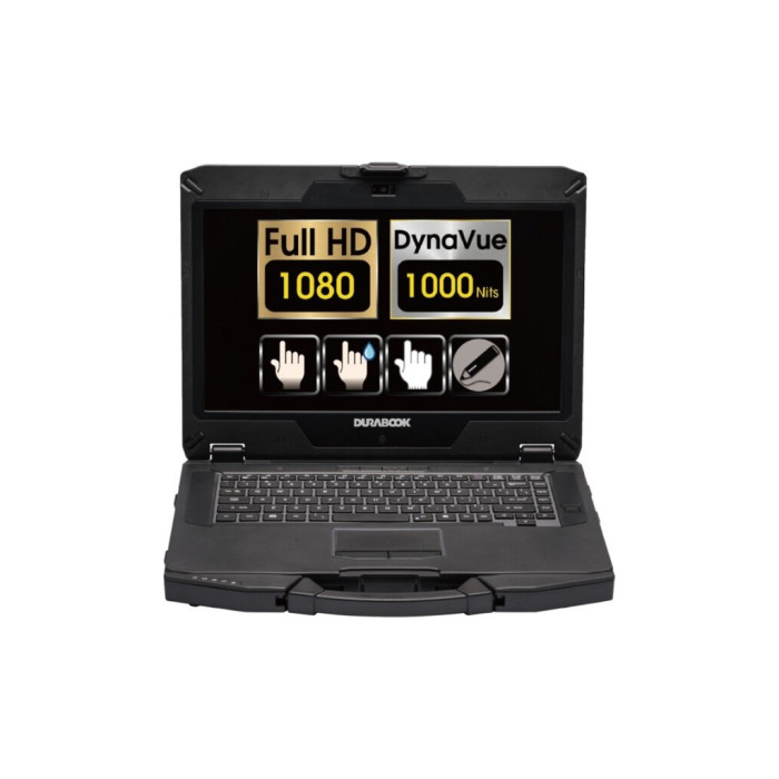 Ноутбук Durabook S14 Standard | 14" | Intel Core i7 1165G7 (2.8 - 4.7 ГГц) | 16 ГБ | 512 ГБ | Intel Iris Xe Graphics