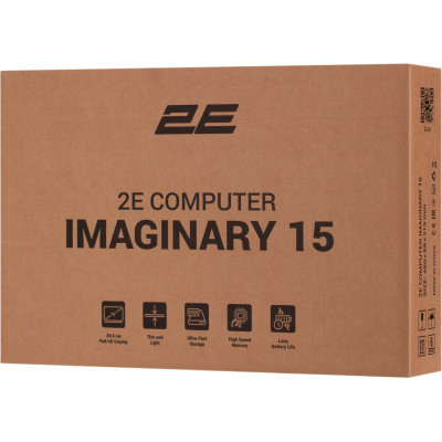 Ноутбук 2E Imaginary 15 | 15.6" | Intel Core i7-1355U (3.7 - 5.0 ГГц) | 16 ГБ | 512 ГБ | Intel Iris Xe Graphics