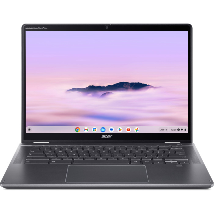 Ноутбук Acer Chromebook Plus Spin 514 CP514-4HN | 14" | Intel Core 3 100U (1.2 - 4.7 ГГц) | 8 ГБ | 256 ГБ | Intel UHD Graphics