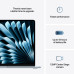 Ноутбук Apple MacBook Air 15 M4 A3241 Sky Blue | 15.3" | Apple M4 | 24 ГБ | 512 ГБ | Apple M4 Graphics (10-core GPU)