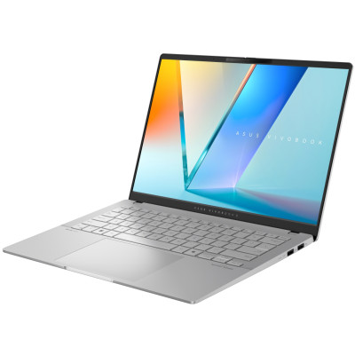 Ноутбук ASUS Vivobook S 14 OLED M5406KA-QD080 | 14" | AMD Ryzen AI 7 350 (2 - 5 ГГц) | 24 ГБ | 1 ТБ | AMD Radeon 860M Graphics Ноутбук ASUS Vivobook S 14 OLED M5406KA-QD080 | 14" | AMD Ryzen AI 7 350 (2 - 5 ГГц) | 24 ГБ | 1 ТБ | AMD Radeon 860M Graphics