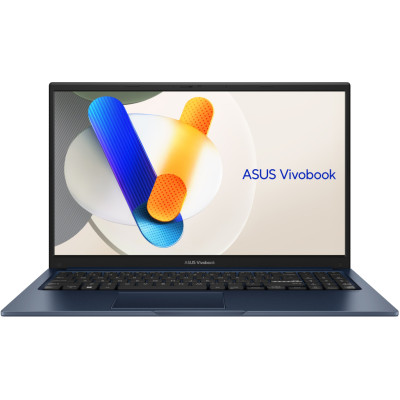 Ноутбук ASUS Vivobook 15 X1504VA-BQ3122 | 15.6" | Intel Core 5 120U (0.9 - 5.0 ГГц) | 16 ГБ | 512 ГБ | Intel Iris Xe Graphics