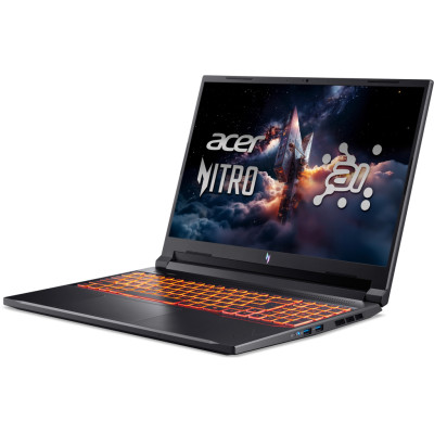 Ноутбук Acer Nitro V 16 ANV16-42 | 16" | AMD Ryzen 7 260 (3.8 - 5.1 ГГц) | 16 ГБ | 1 ТБ | NVIDIA GeForce RTX 5070