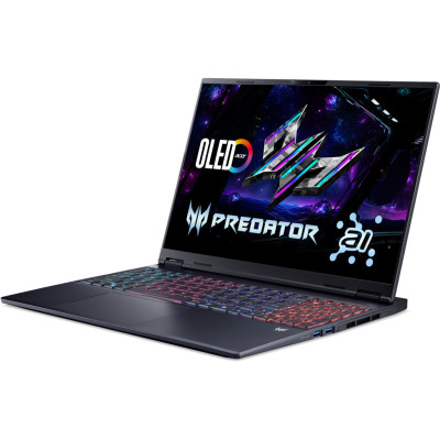 Ноутбук Acer Predator Helios Neo 16S PHN16S | 16" | Intel Core Ultra 9 275HX (2.1 - 5.4 ГГц) | 32 ГБ | 1 ТБ | NVIDIA GeForce RTX 5070