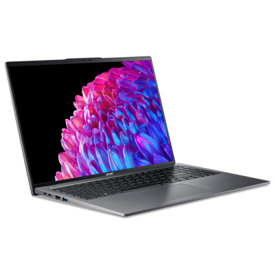 Ноутбук Acer Swift Go 16 SFG16-72-53VK | 16" | Intel Core Ultra 5 125U (1.3 - 4.3 ГГц) | 16 ГБ | 512 ГБ | Intel Arc Graphics