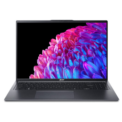 Ноутбук Acer Swift Go 16 SFG16-72-53VK | 16" | Intel Core Ultra 5 125U (1.3 - 4.3 ГГц) | 16 ГБ | 512 ГБ | Intel Arc Graphics