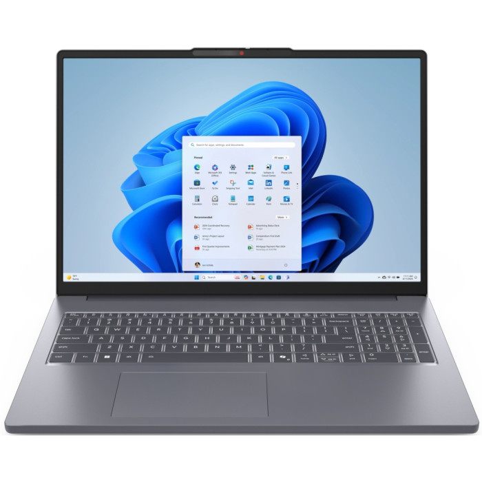Ноутбук Lenovo IdeaPad Slim 3 16ARP10 | 16" | AMD Ryzen 5 7535HS (3.3 - 4.55 ГГц) | 16 ГБ | 512 ГБ | AMD Radeon 660M Graphics