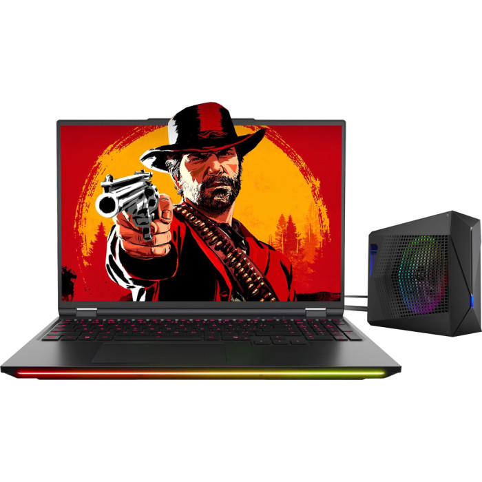 Ноутбук Dream Machines RT5080-16 | 16" | AMD Ryzen 9 9955HX3D (2.5-5.4 ГГц) | 32 ГБ | 2 Тб | NVIDIA GeForce RTX 5080