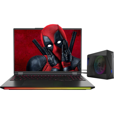 Ноутбук Dream Machines RT5090-16 | 16" | AMD Ryzen 9 9955HX3D (2.5-5.4 ГГц) | 32 ГБ | 2 Тб | NVIDIA GeForce RTX 5090