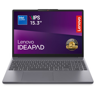 Ноутбук Lenovo IdeaPad Slim 3 15IRU10 | 15.3" | Intel Core 3 100U (1.2 - 4.7 ГГц) | 16 ГБ | 512 ГБ | Intel UHD Graphics