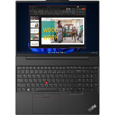 Ноутбук Lenovo ThinkPad E16 G1 | 16" | Intel Core i3-1315U (1.2 - 4.5 ГГц) | 16 ГБ | 512 ГБ | UHD Graphics 13th Gen Ноутбук Lenovo ThinkPad E16 G1 | 16" | Intel Core i3-1315U (1.2 - 4.5 ГГц) | 16 ГБ | 512 ГБ | UHD Graphics 13th Gen