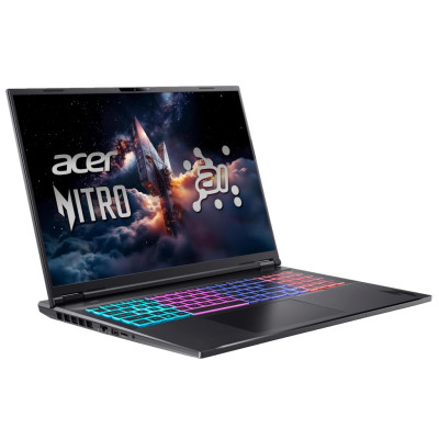 Ноутбук Acer Nitro 18 AN18-61 | 18" | AMD Ryzen Al 7 350 (2 - 5 ГГц) | 32 ГБ | 2 ТБ SSD (2 x 1 ТБ) | NVIDIA GeForce RTX 5070
