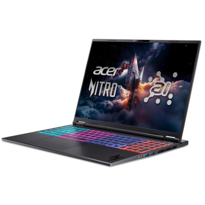 Ноутбук Acer Nitro 16S AN16S-61 | 16" | AMD Ryzen Al 7 350 (2 - 5 ГГц) | 32 ГБ | 1 ТБ | NVIDIA GeForce RTX 5070 Ti