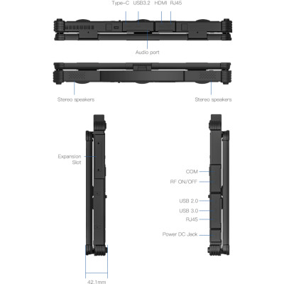Ноутбук Vinga Scout X14A | 14" | Intel Core i5-1235U (1.3 - 4.4 ГГц) | 16 ГБ | 512 ГБ | Intel Iris Xe Graphics eligible Ноутбук Vinga Scout X14A | 14" | Intel Core i5-1235U (1.3 - 4.4 ГГц) | 16 ГБ | 512 ГБ | Intel Iris Xe Graphics eligible