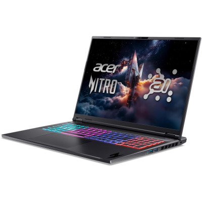 Ноутбук Acer Nitro 18 AN18-61 | 18" | AMD Ryzen AI 7 350 (2.0 - 5.0 ГГц) | 32 ГБ | 1 ТБ | NVIDIA GeForce RTX 5070 Ti Ноутбук Acer Nitro 18 AN18-61 | 18" | AMD Ryzen AI 7 350 (2.0 - 5.0 ГГц) | 32 ГБ | 1 ТБ | NVIDIA GeForce RTX 5070 Ti