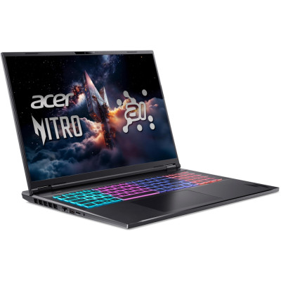 Ноутбук Acer Nitro 18 AN18-61 | 18" | AMD Ryzen AI 9 365 (2.0 - 5.0 ГГц) | 32 ГБ | 2 Тб | NVIDIA GeForce RTX 5070 Ti